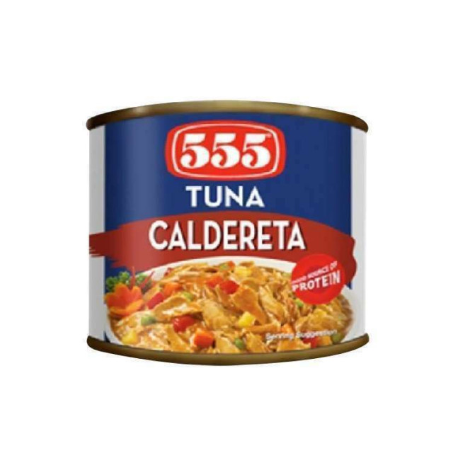 555 Cá Ngừ Hầm Caldereta (110g)