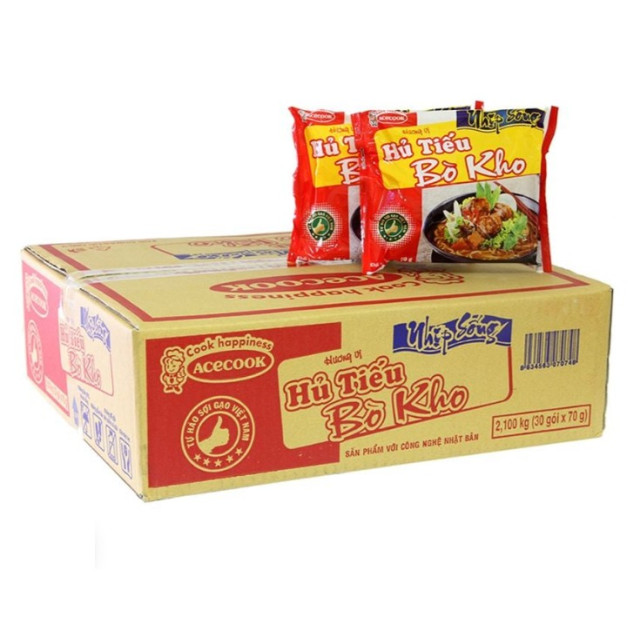 ACECOOK Nhịp Sống 牛腩粿條河粉 (70克×30包)