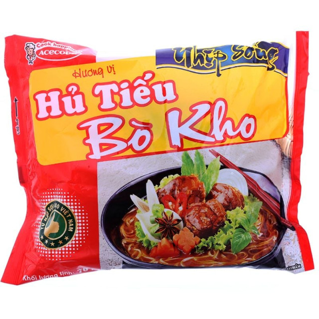 ACECOOK Nhịp Sống 牛腩粿條河粉 (70克×30包)