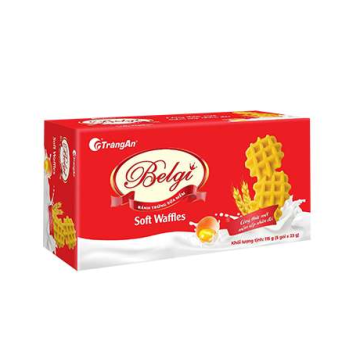 Bánh Waffle Mềm Belgi 115g