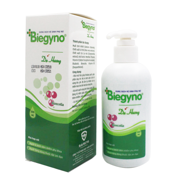 Biegyno - Dung Dịch Vệ Sinh Phụ Nữ 200ml