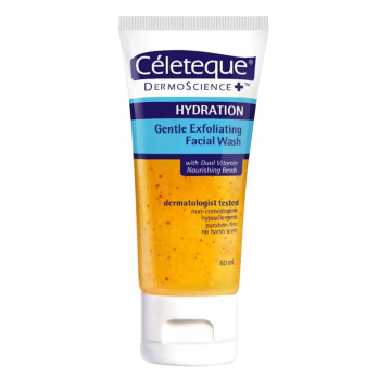 Sữa rửa mặt tẩy tế bào chết dịu nhẹ dưỡng ẩm Celeteque 60ml