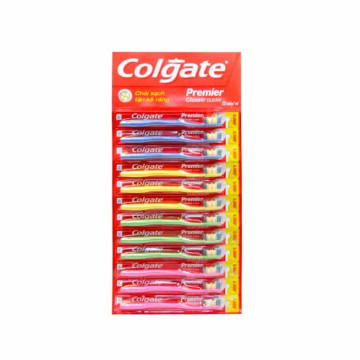 Bộ 12 bàn chải đánh răng Colgate Premier Clean