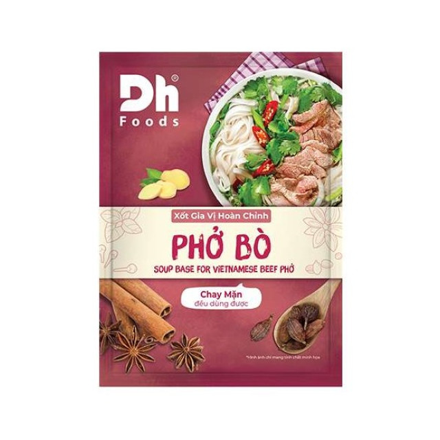 Sốt gia vị hoàn chỉnh Dh Foods phở bò 80 g