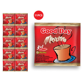 Cà phê hòa tan Good Day 3 trong 1 vị Mocacinno - 11 gói x 20g