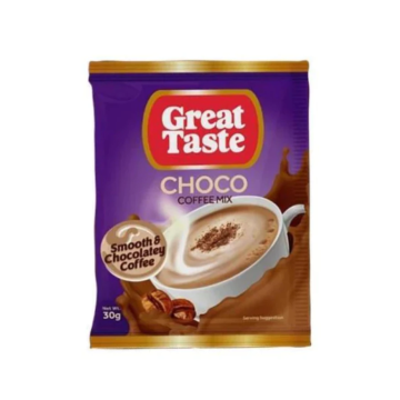 GREAT TASTE CHOCO COFFEE MIX (30g × 10 miếng)