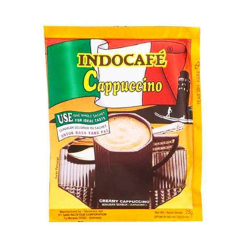 Cà phê cappuccino INDOCAFE (25g x 10 gói)