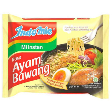 Mì ăn liền vị gà hành tây Indomie (69g*40gói)