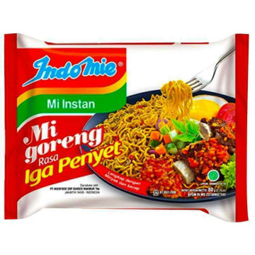 Mì xào sườn bò cay kiểu Indonesia INDOMIE (85g*40 gói)