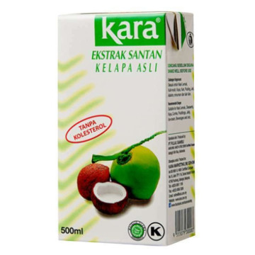 Nước cốt dừa Kara / Kem nước cốt dừa / Nước cốt dừa dùng liền / 500ml