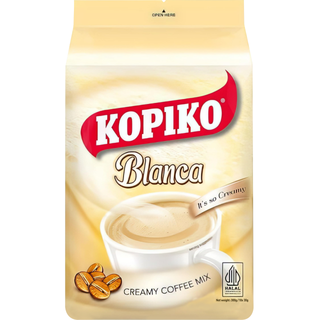 Cà phê đường hòa tan 3 trong 1 KOPIKO (30g*10 gói)
