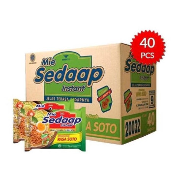 MIE SEDAAP Mì vị chua cay (75g x 40 gói)