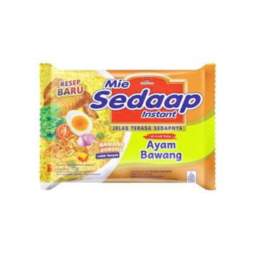 Mie Sedaap Mì ăn liền - Mì nước vị gà hành tây (71g)