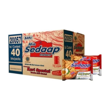 Mie Sedaap Mì vị gà cà ri đặc biệt (75g x 40 gói)