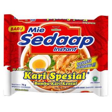 Mie Sedaap Mì vị gà cà ri đặc biệt (75g)