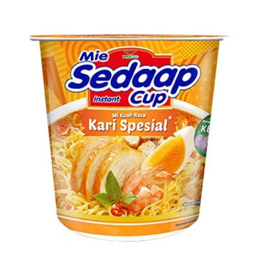 MIE SEDAAP Mì ly vị gà cà ri mới (81g)