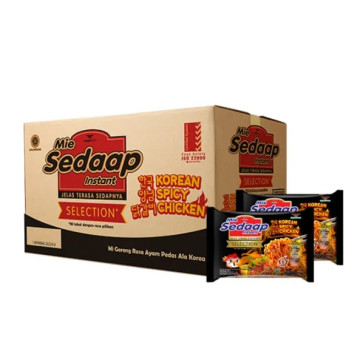 Mie Sedaap Mì xào vị gà cay kiểu Hàn Quốc (87g x 40 gói)