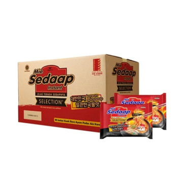 MIE SEDAAP Mì nước vị cay thơm (77g x 40 gói)