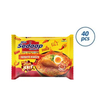 MIE SEDAAP Mì nước vị gà cay (77g x 40 gói)