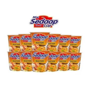 Mie Sedaap Mì ly vị Laksa (86g x 12 ly)