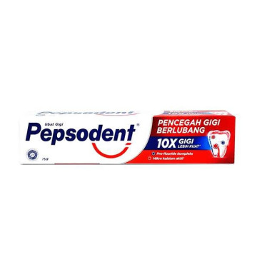 Pepsodent / Ngăn Ngừa Sâu Răng / Kem Đánh Răng Mạnh Hơn Gấp 10 Lần / 75g