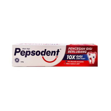 Pepsodent / Ngăn Ngừa Sâu Răng / Kem Đánh Răng Mạnh Hơn Gấp 10 Lần / 120g