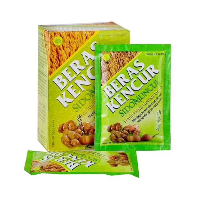 Sidomuncul Beras Kencur 25g hộp 5 gói