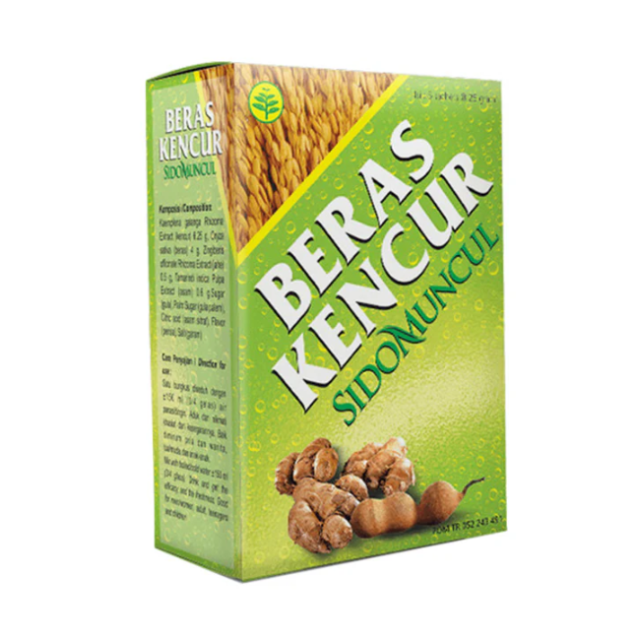 Sidomuncul Beras Kencur 25g hộp 5 gói