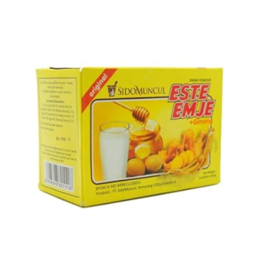 Đồ uống thảo dược Sido Muncul Este Emje, 1 gói (5 gói nhỏ × 30g)