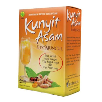 Thức uống nghệ me Sido Muncul - 5 gói x 25g