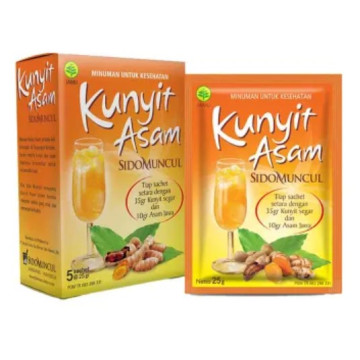 Thức uống nghệ me Sido Muncul - 5 gói x 25g