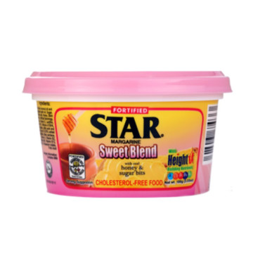 Bơ thực vật STAR Margarine vị ngọt phối trộn 100g
