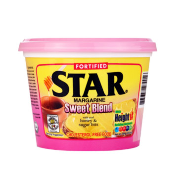 Bơ thực vật STAR Margarine vị ngọt phối trộn 250g
