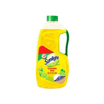SUNLIGHT Nước Rửa Chén Hương Chanh Khử Dầu Mỡ (1,5kg / Chai)