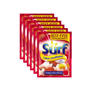 SURF Nước Xả Vải Hương Nước Hoa Sang Trọng 25ml x 6 gói