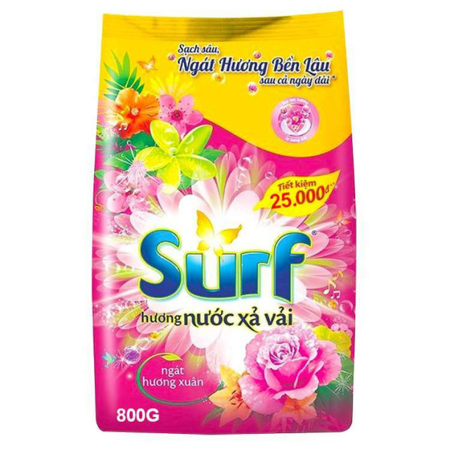 Surf洗衣粉（粉紅)(800g)-