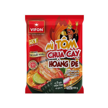 Mì tôm chua cay VIFON (100g x 18 gói)